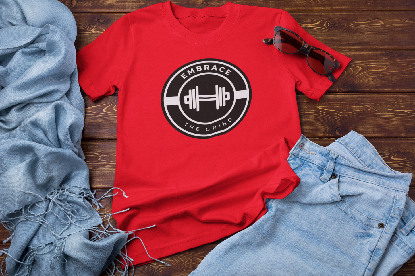 Embrace the Grind, Unisex Softstyle T-Shirt