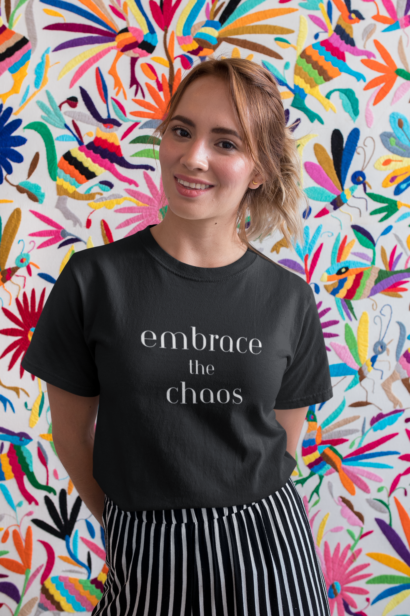 Embrace the Chaos, Unisex Softstyle T-Shirt