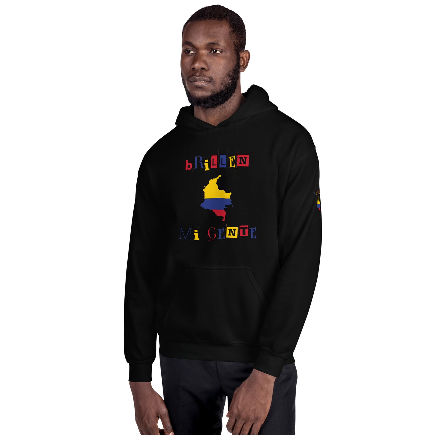 Brillen Mi Gente Colombia I, Unisex Hoodie