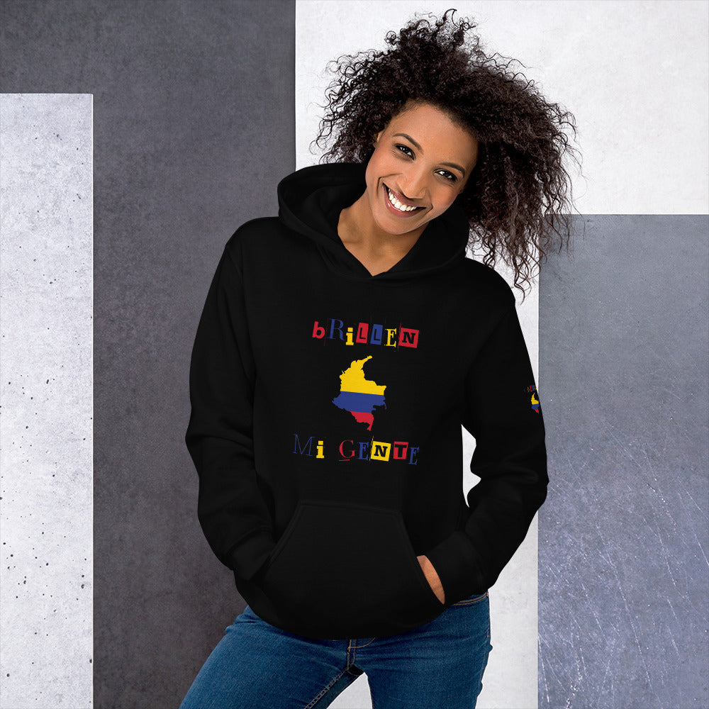 Brillen Mi Gente Colombia I, Unisex Hoodie