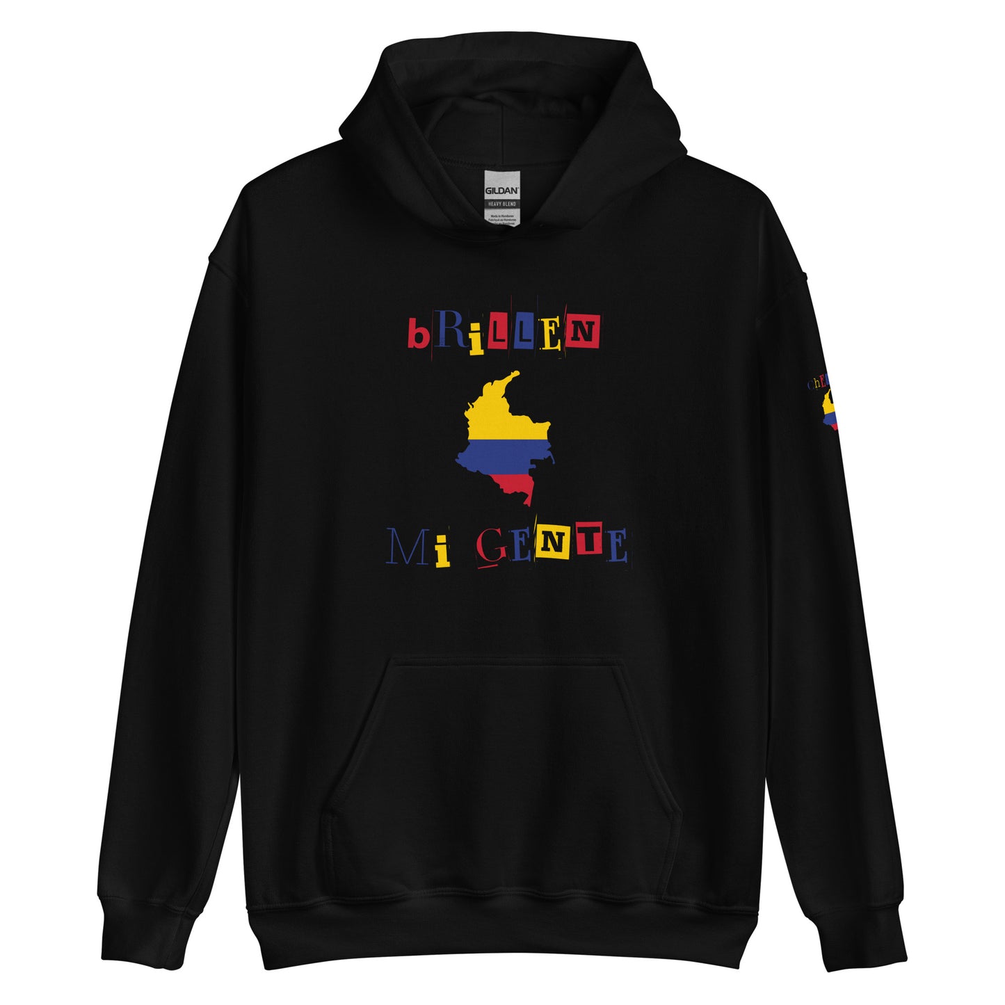 Brillen Mi Gente Colombia I, Unisex Hoodie