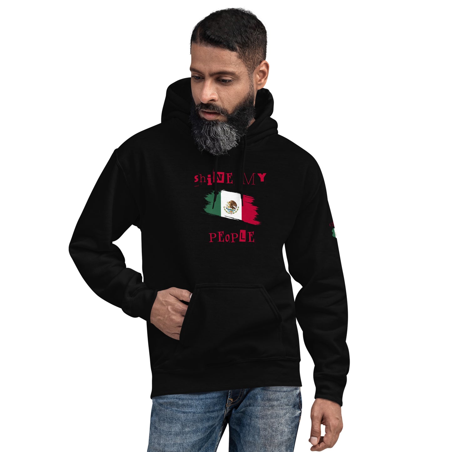 Shine My People Mexico II, Unisex Hoodie