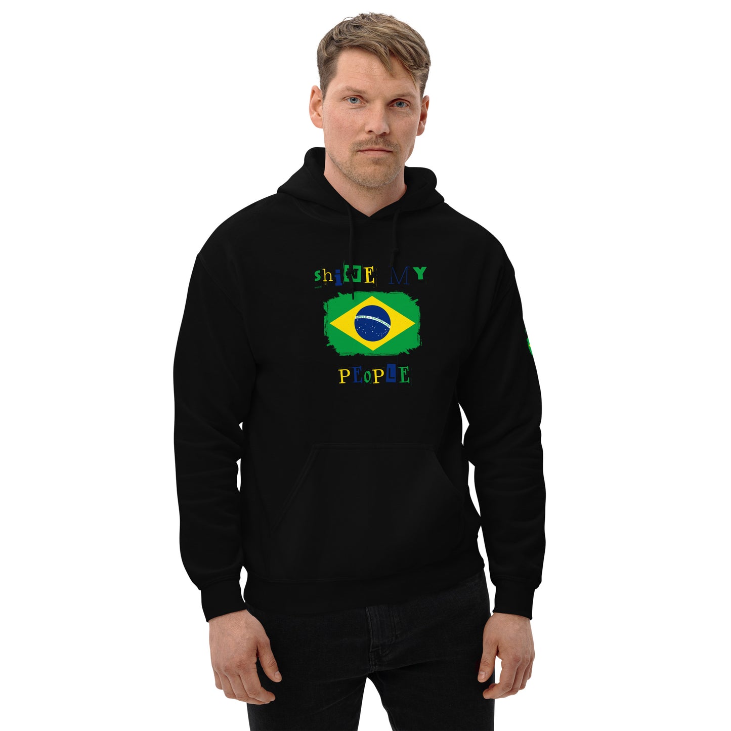 Shine My People Brasil I, Unisex Hoodie