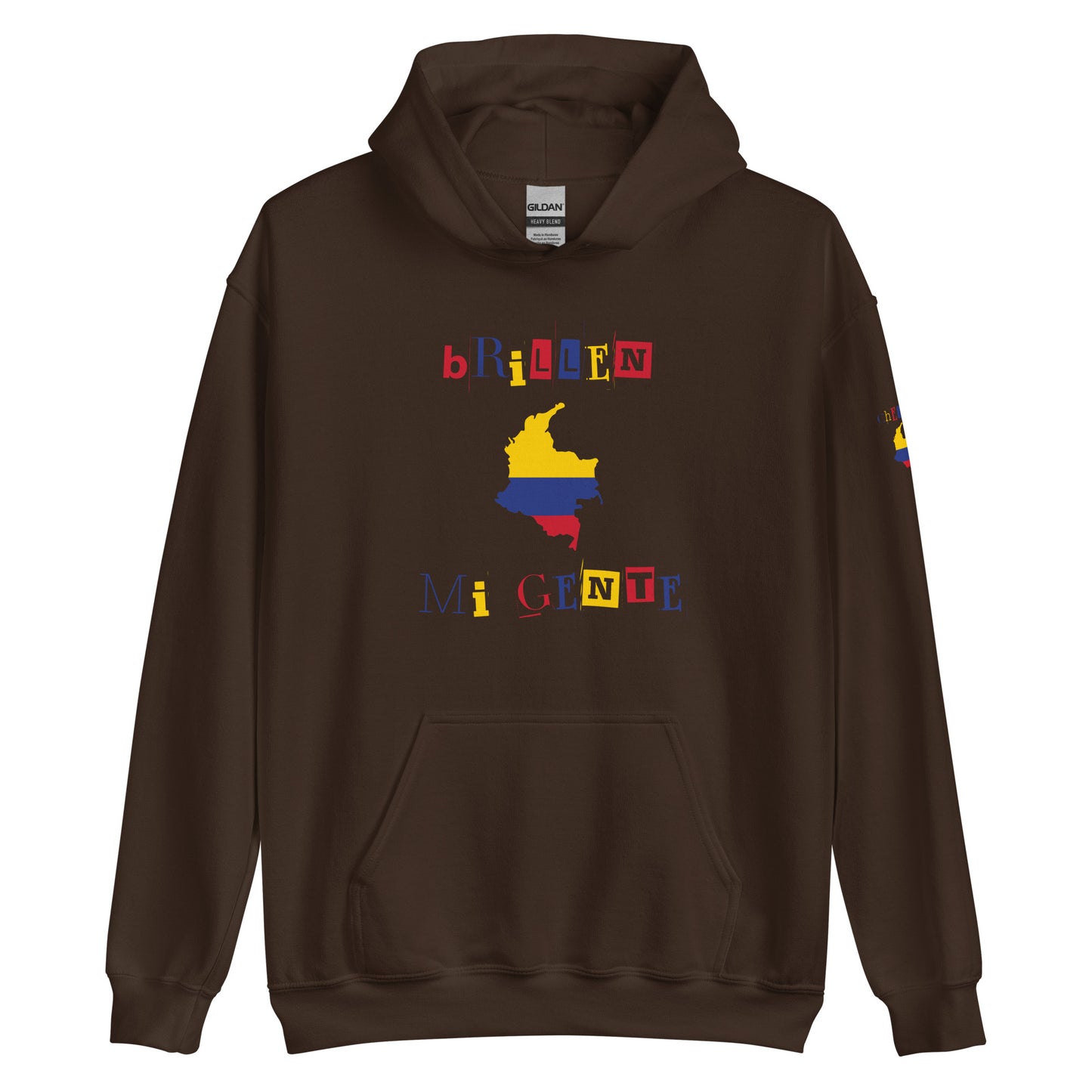 Brillen Mi Gente Colombia I, Unisex Hoodie