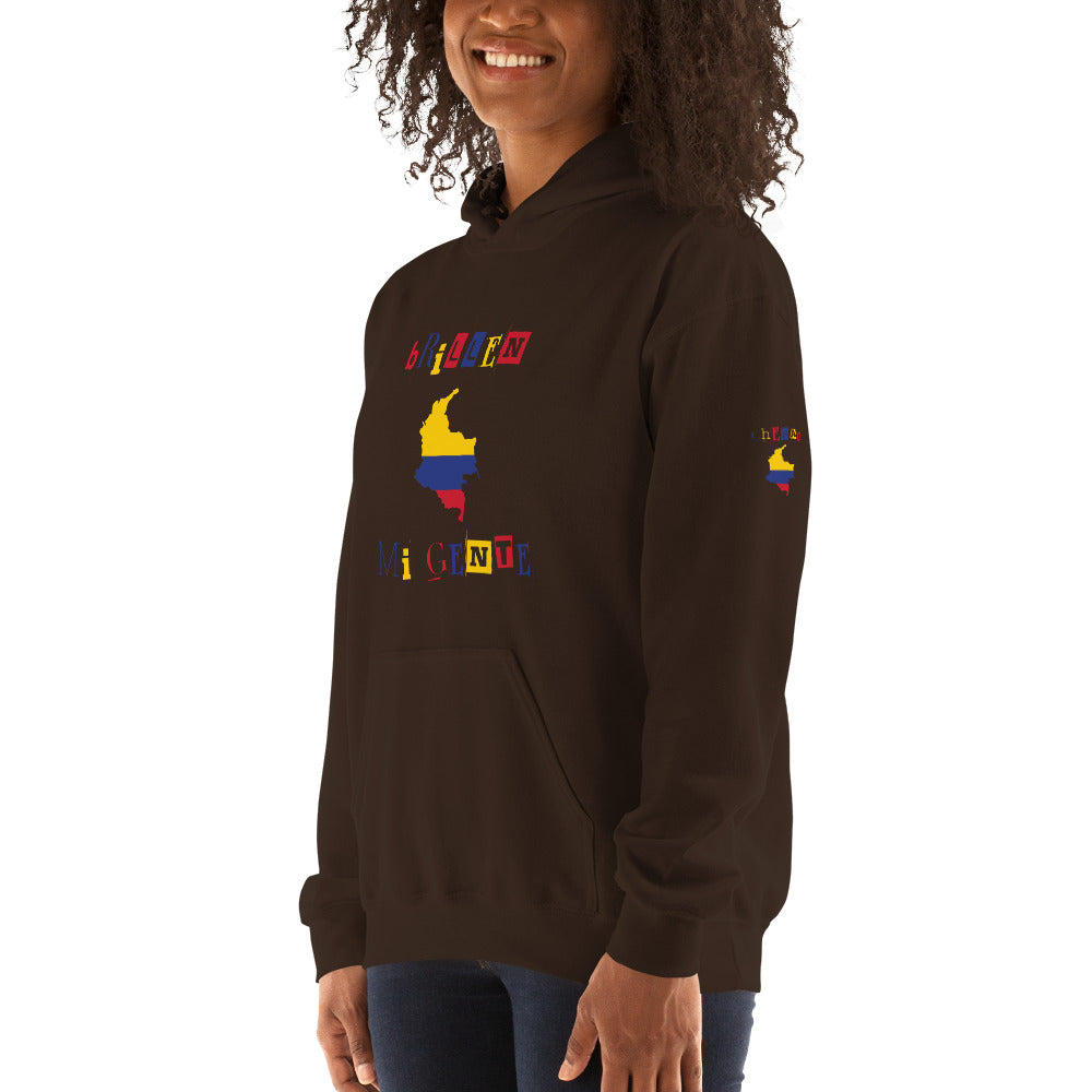 Brillen Mi Gente Colombia I, Unisex Hoodie