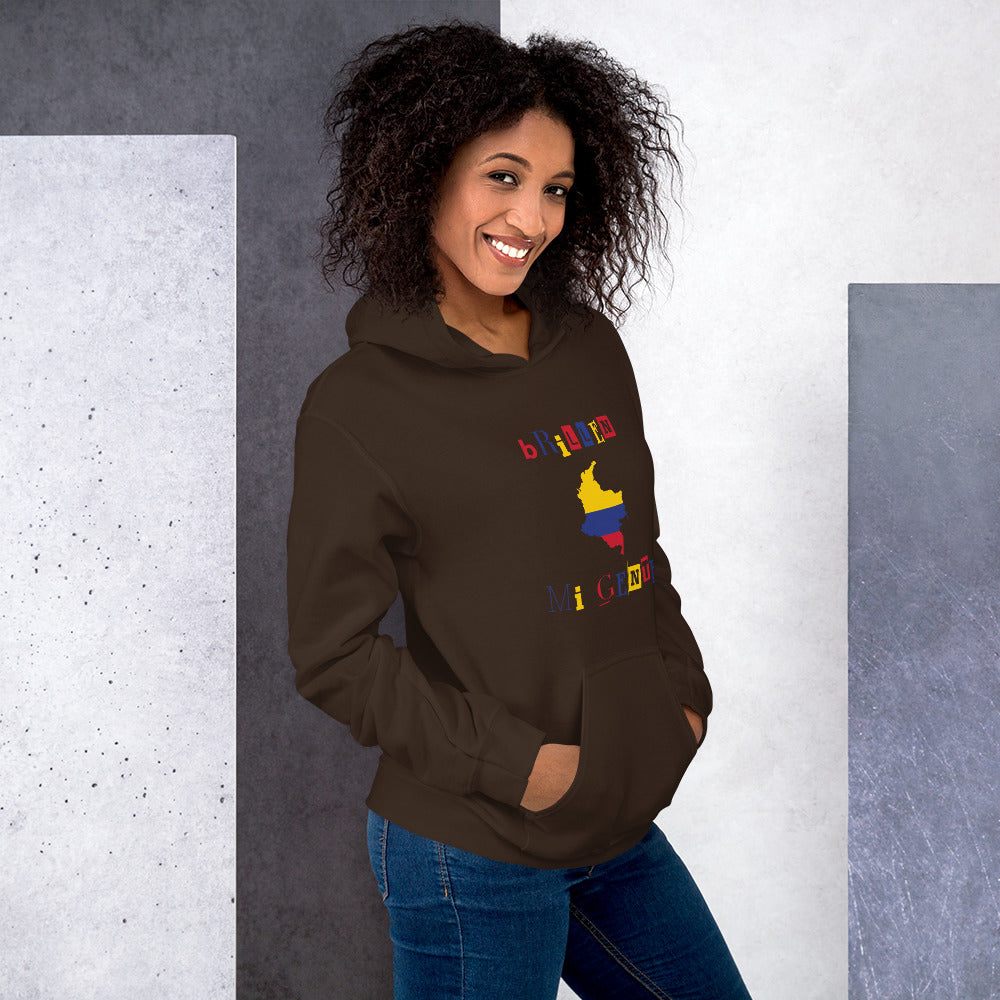 Brillen Mi Gente Colombia I, Unisex Hoodie
