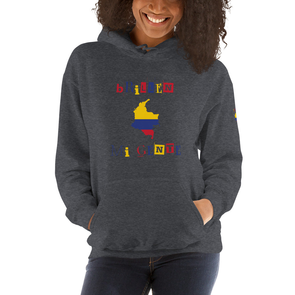 Brillen Mi Gente Colombia I, Unisex Hoodie