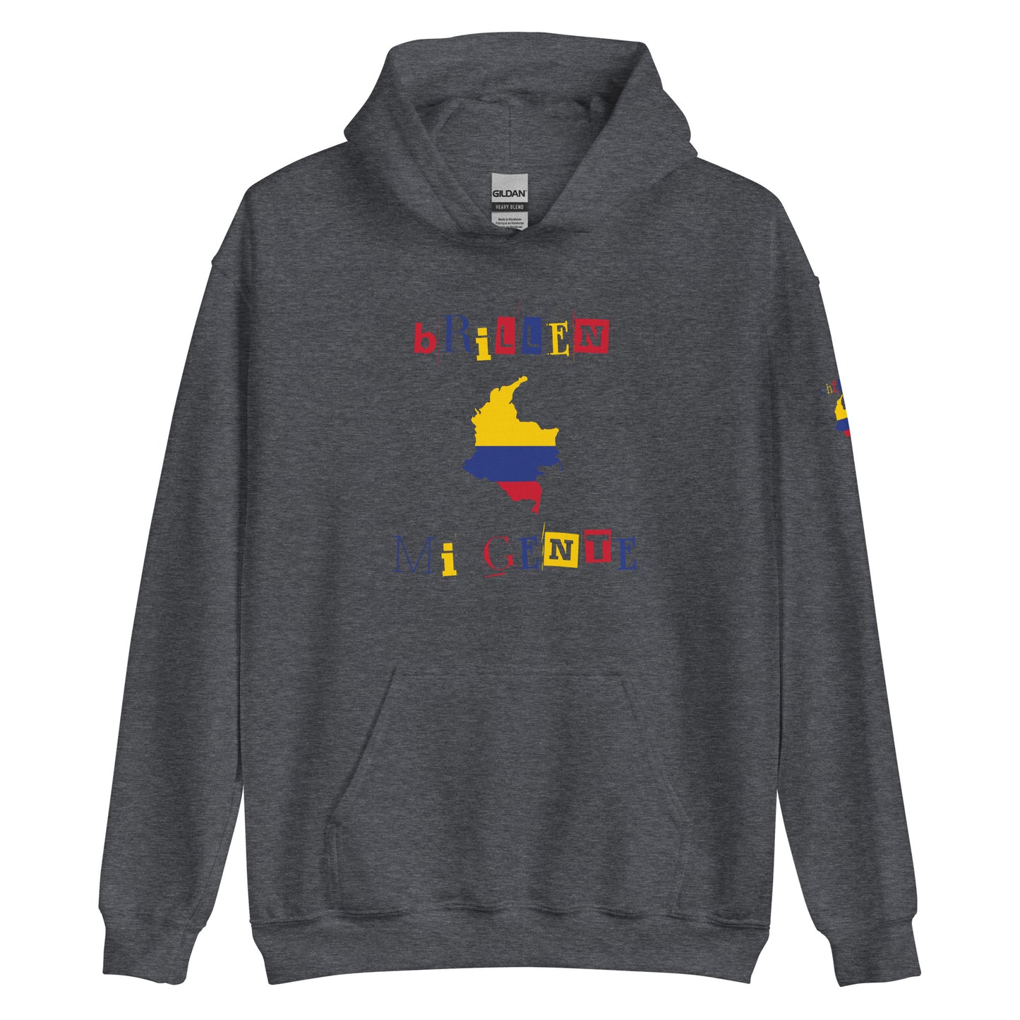 Brillen Mi Gente Colombia I, Unisex Hoodie