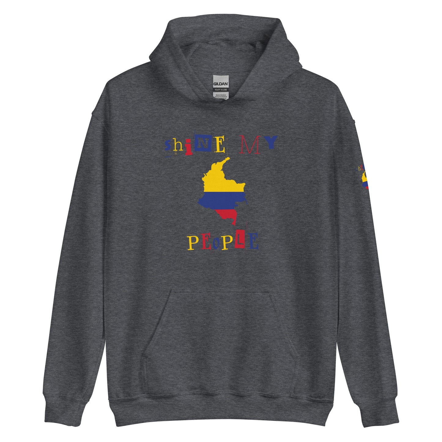 Shine My People Colombia I, Unisex Hoodie