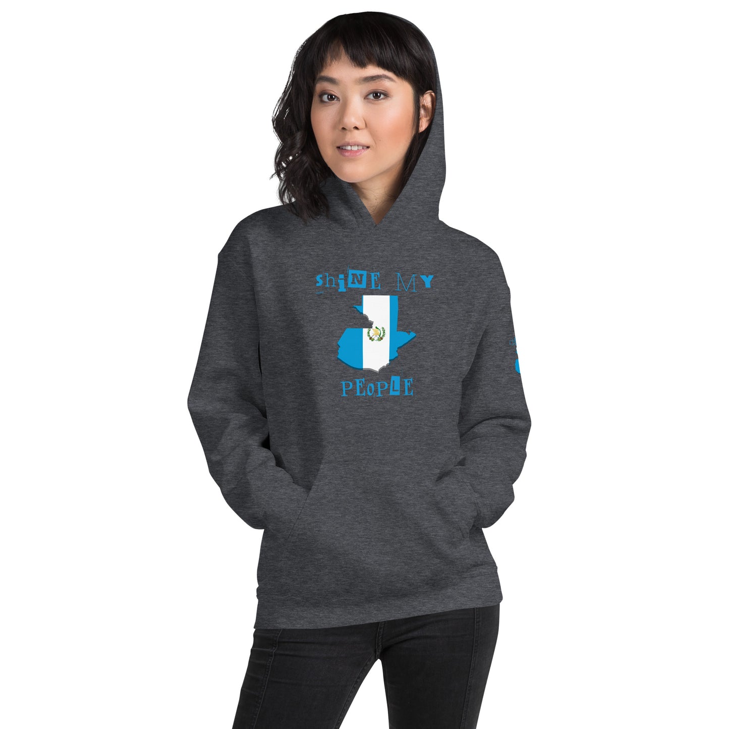 Shine My People Guatemala I, Unisex Hoodie