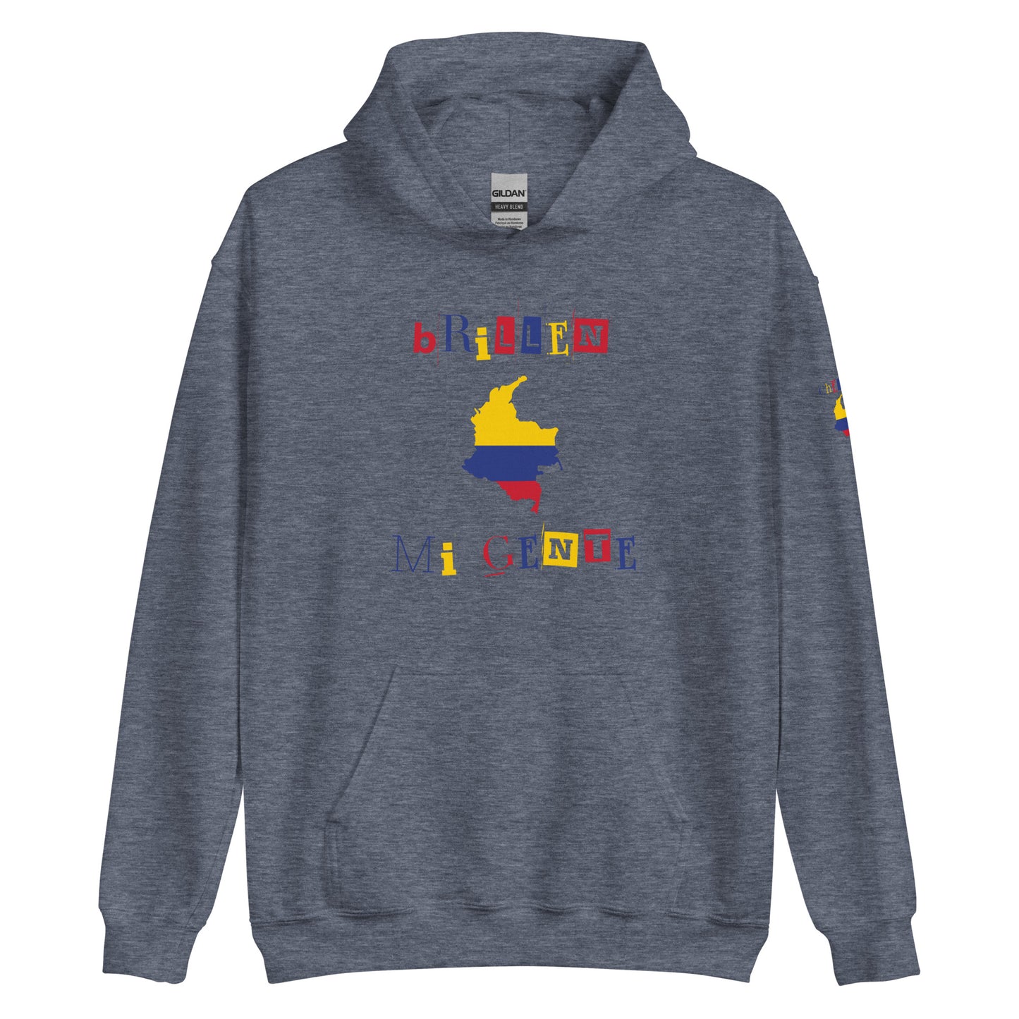 Brillen Mi Gente Colombia I, Unisex Hoodie