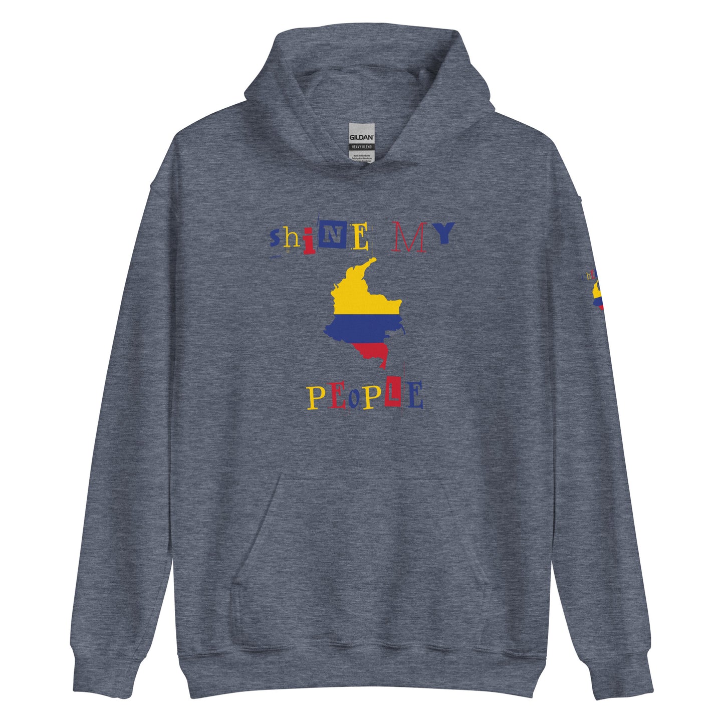 Shine My People Colombia I, Unisex Hoodie