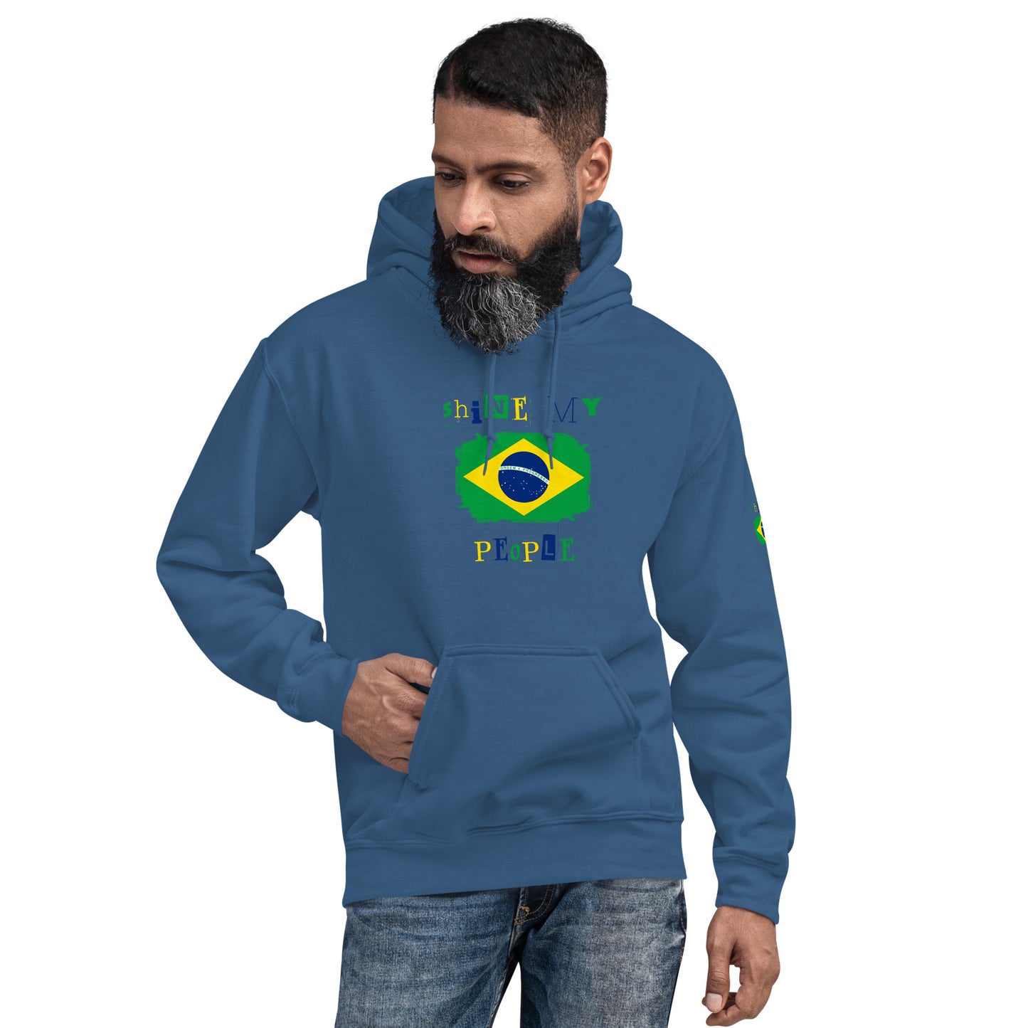 Shine My People Brasil I, Unisex Hoodie