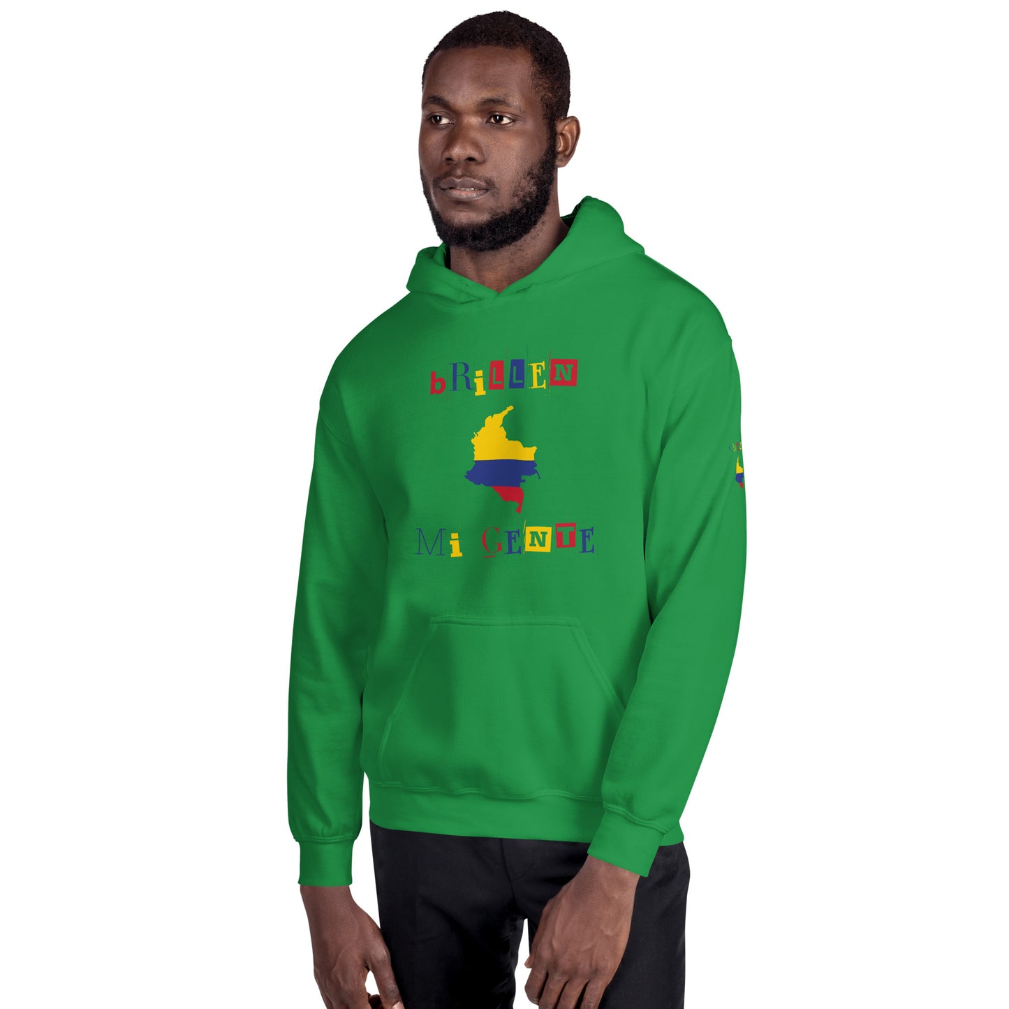 Brillen Mi Gente Colombia I, Unisex Hoodie