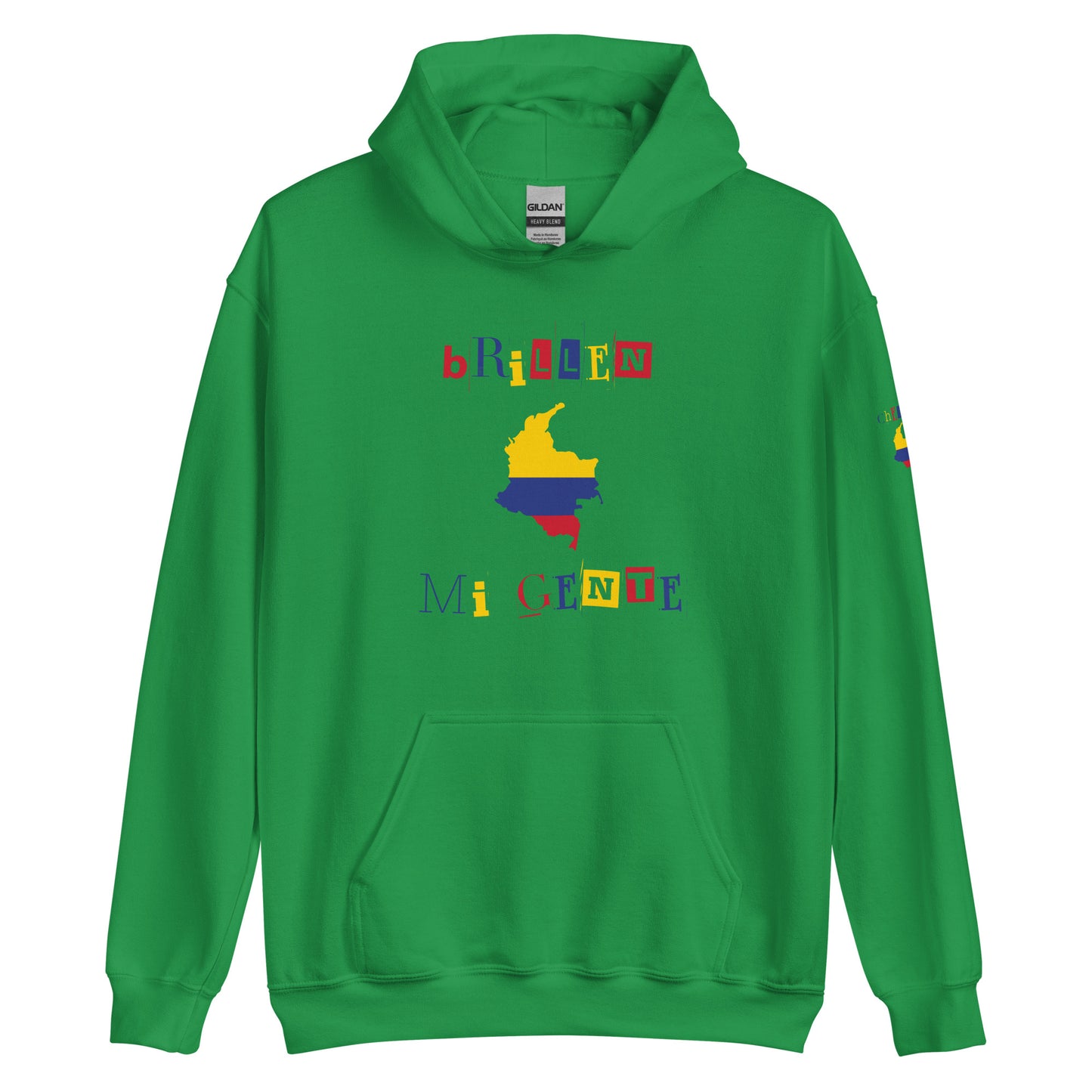Brillen Mi Gente Colombia I, Unisex Hoodie