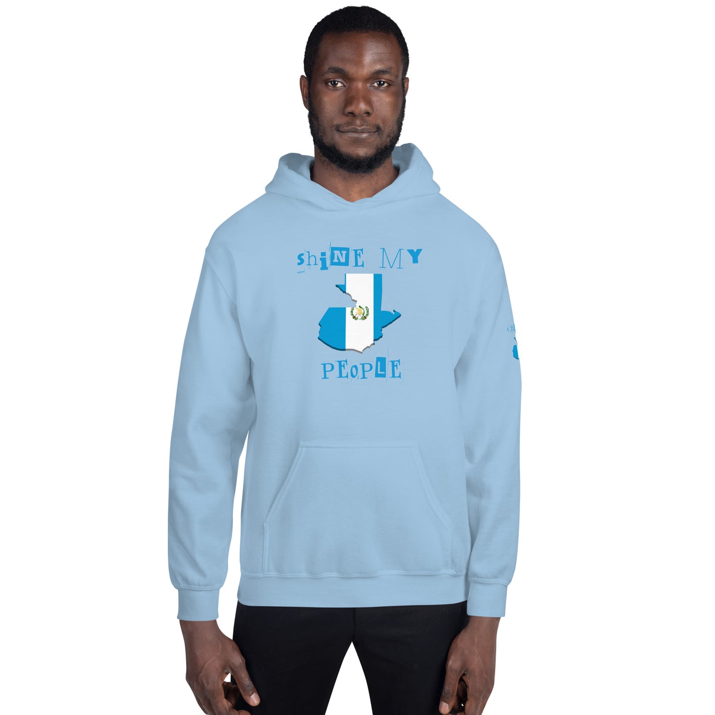 Shine My People Guatemala I, Unisex Hoodie