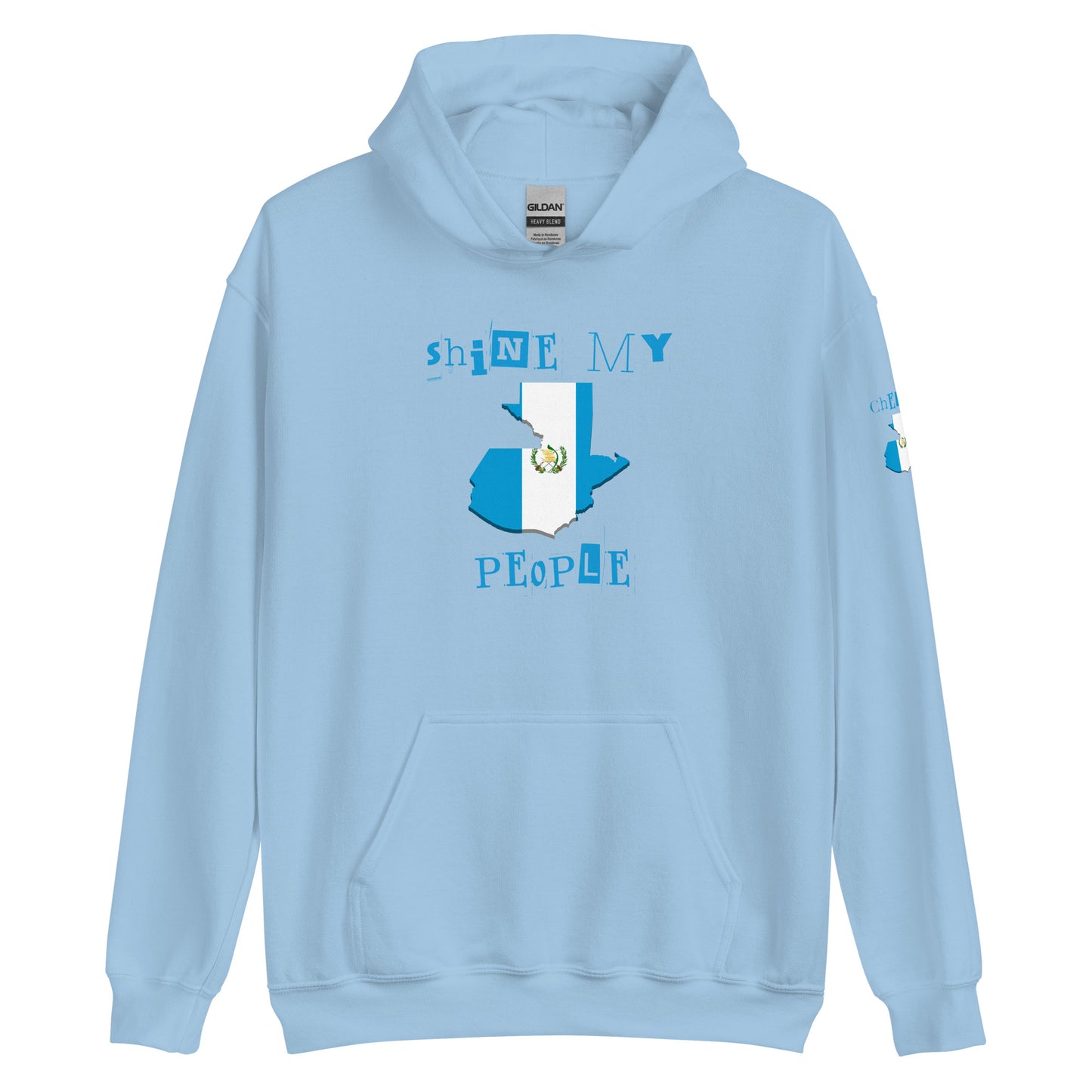 Shine My People Guatemala I, Unisex Hoodie