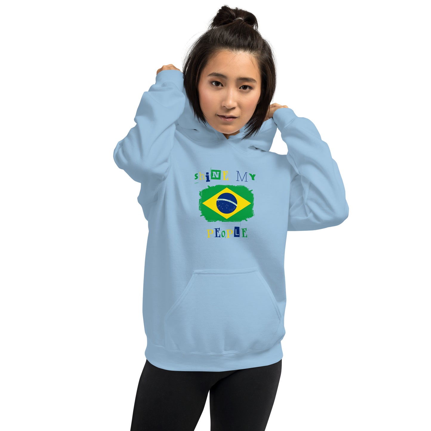 Shine My People Brasil I, Unisex Hoodie