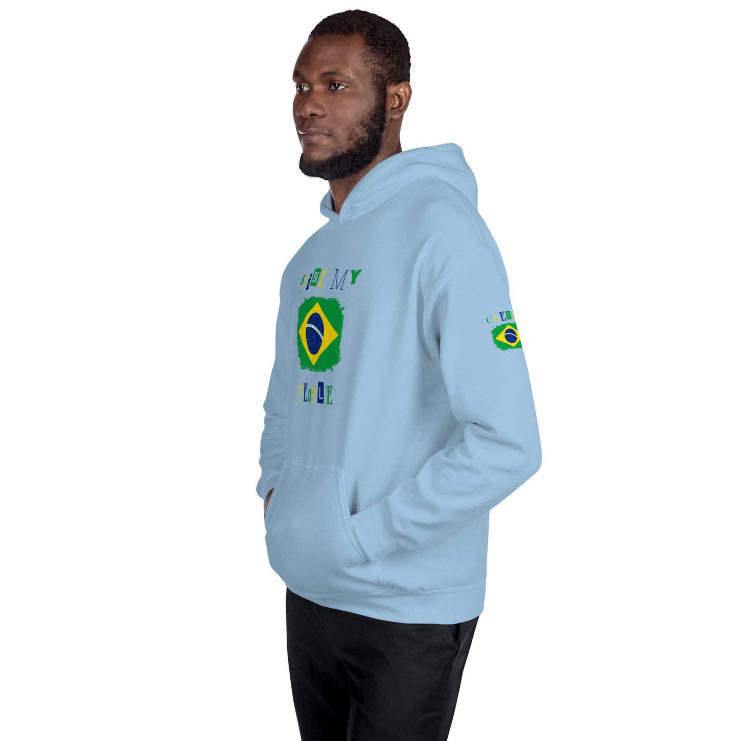 Shine My People Brasil I, Unisex Hoodie