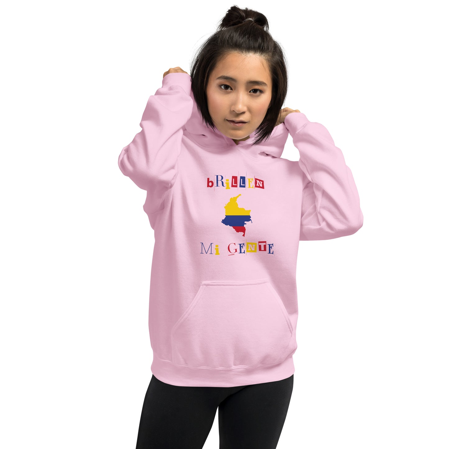 Brillen Mi Gente Colombia I, Unisex Hoodie