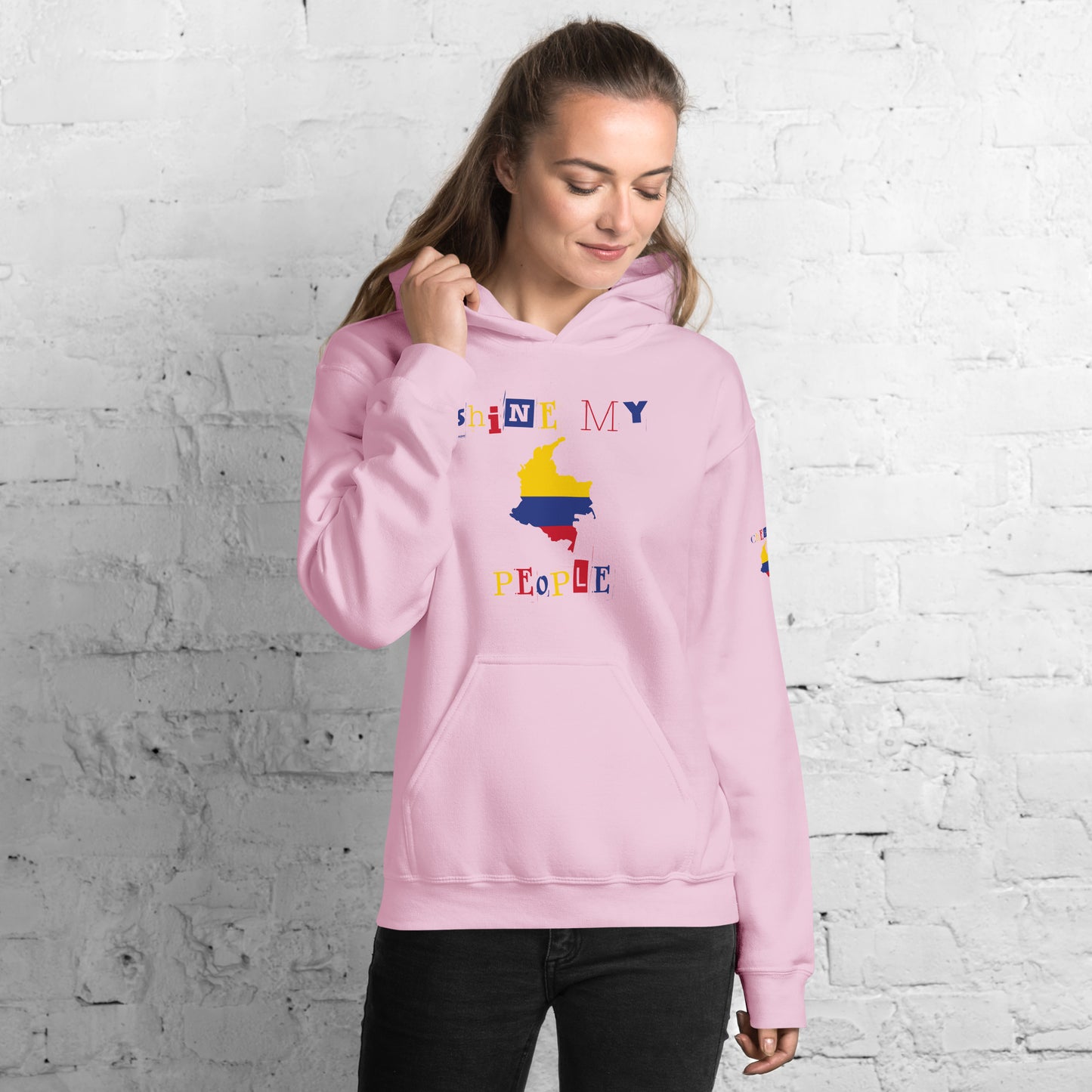 Shine My People Colombia I, Unisex Hoodie