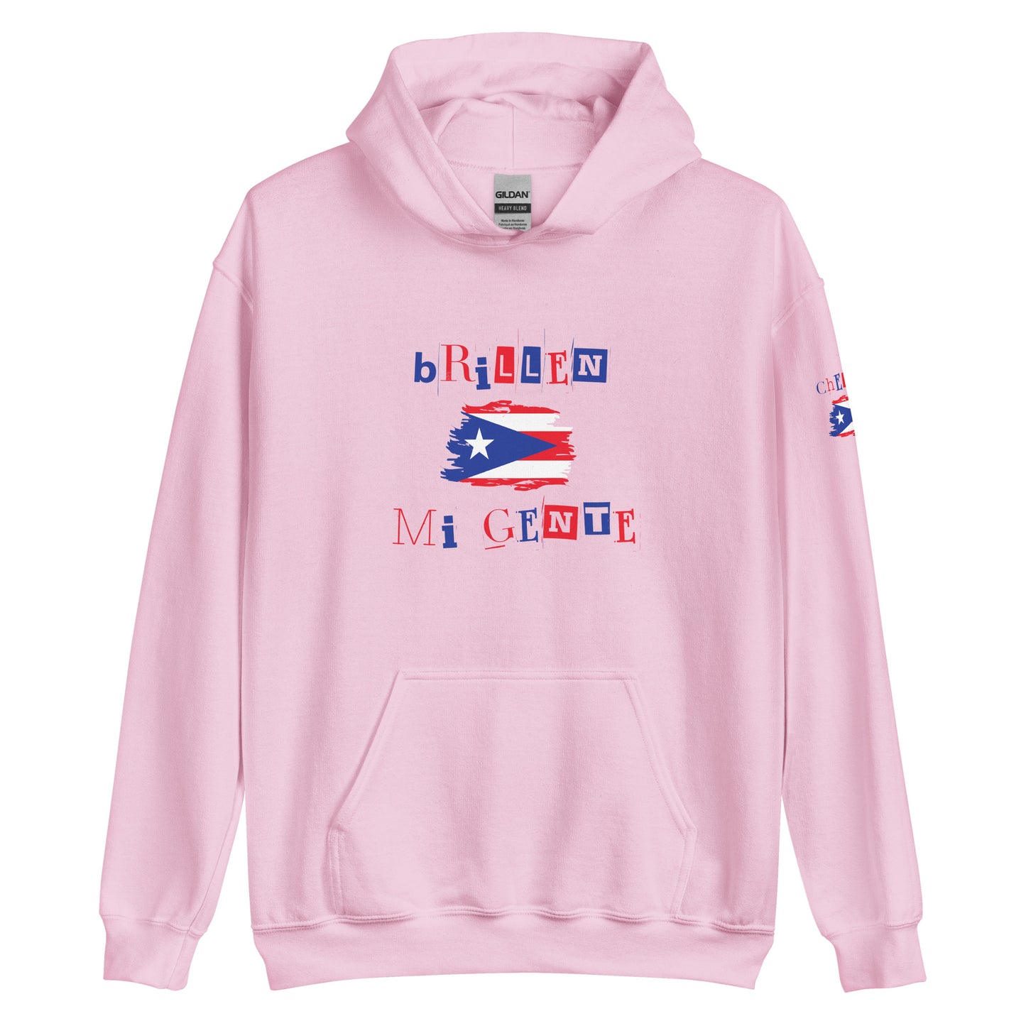 Brillen Mi Gente Puerto Rico I, Unisex Hoodie