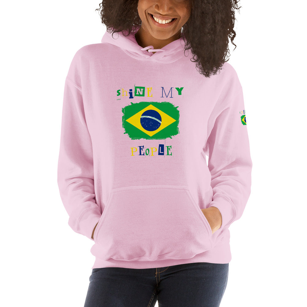 Shine My People Brasil I, Unisex Hoodie