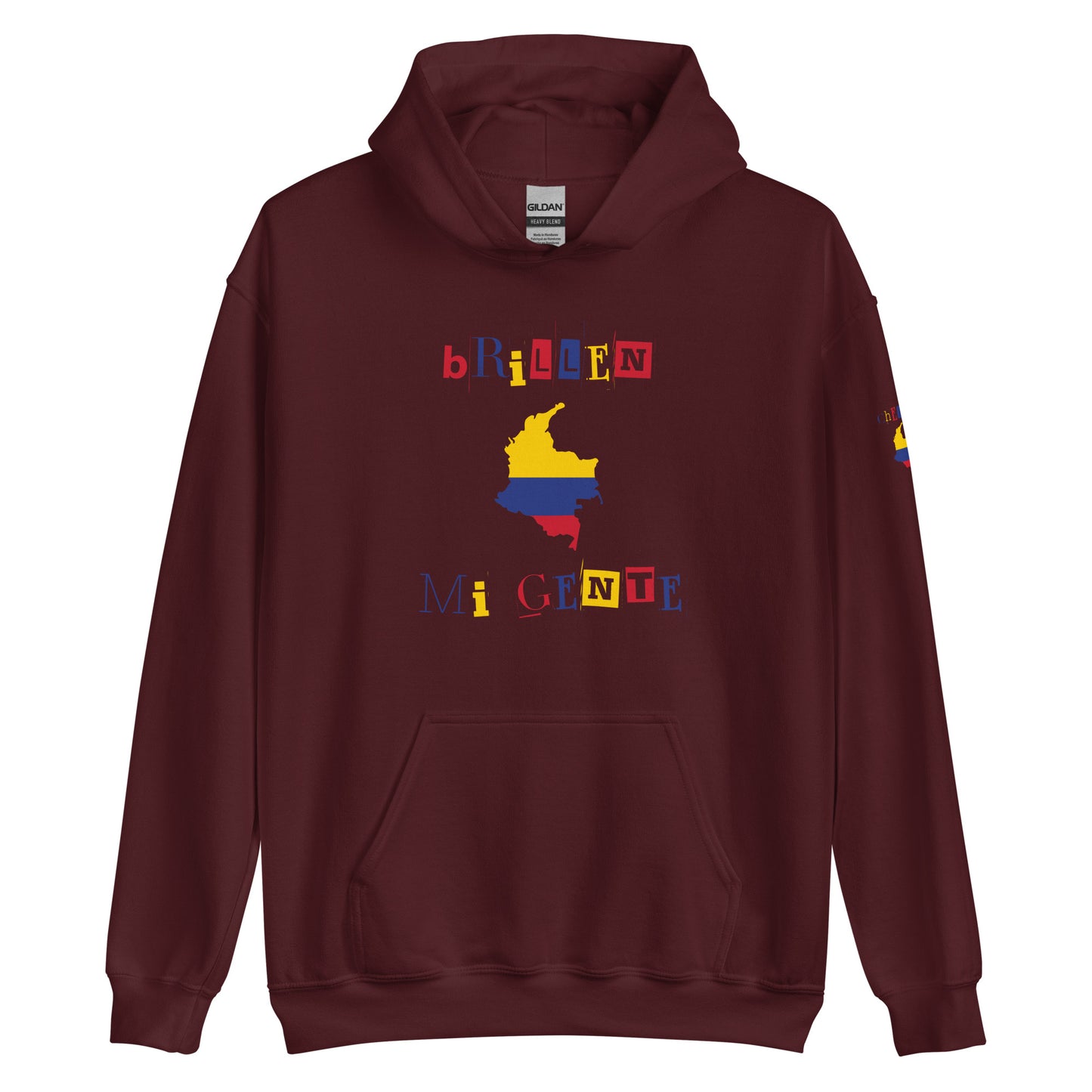 Brillen Mi Gente Colombia I, Unisex Hoodie