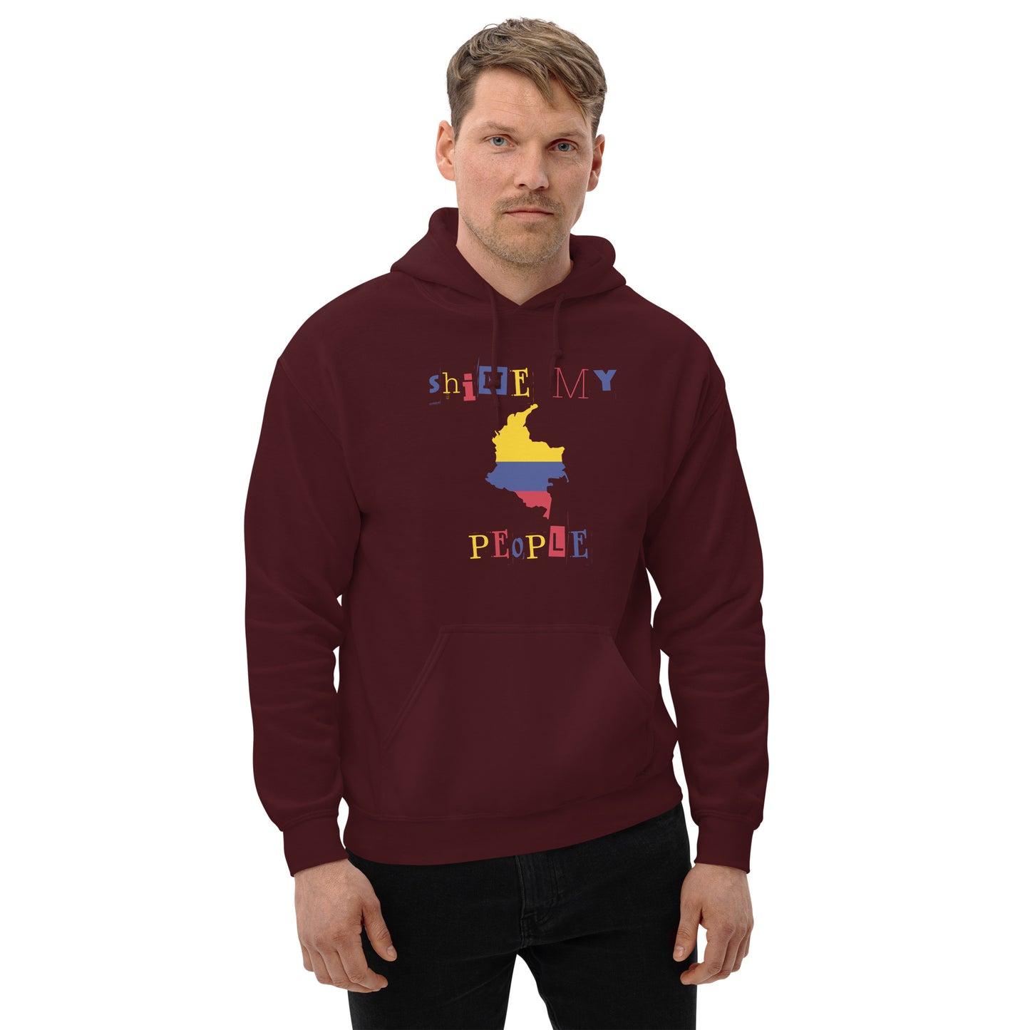 Shine My People Colombia I, Unisex Hoodie