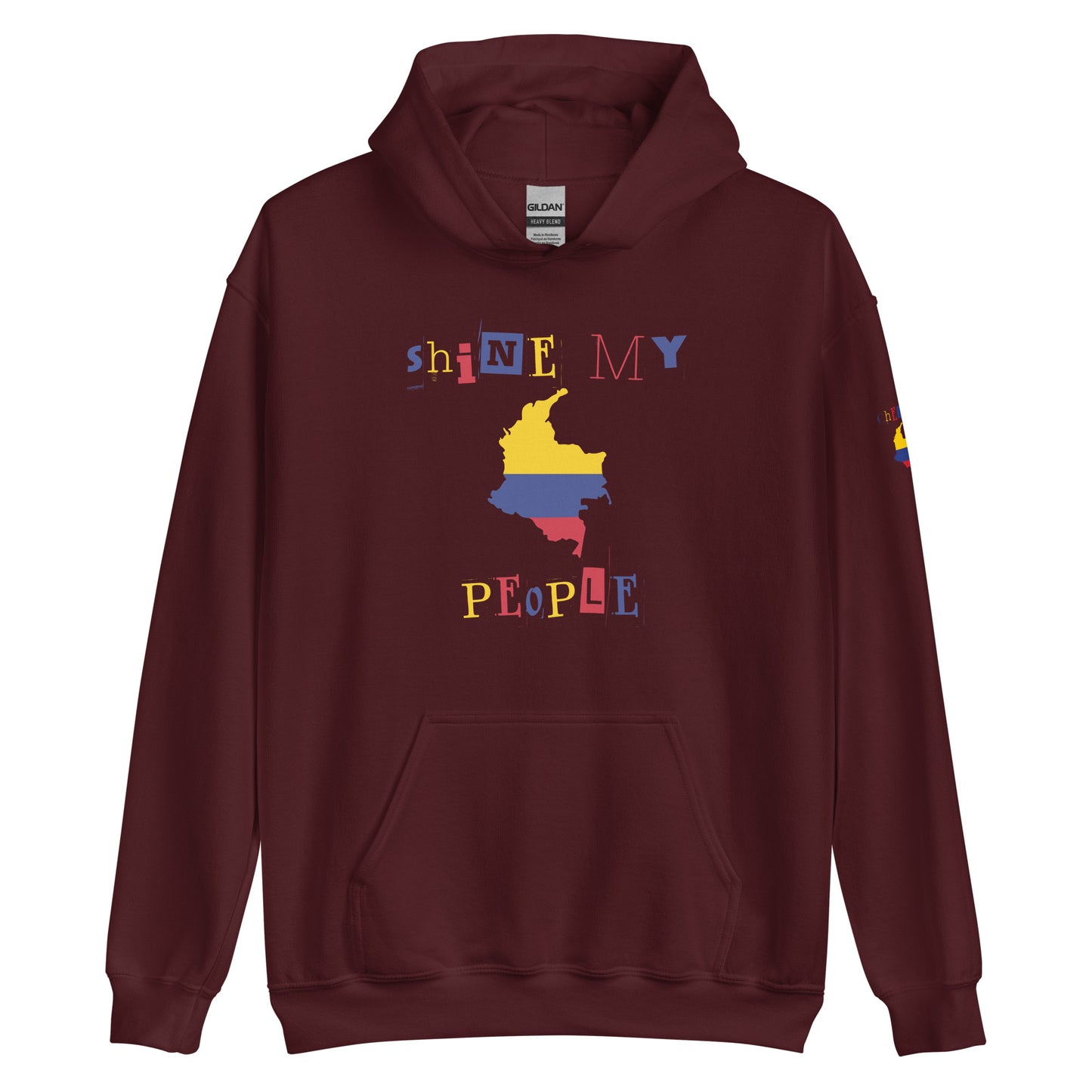Shine My People Colombia I, Unisex Hoodie