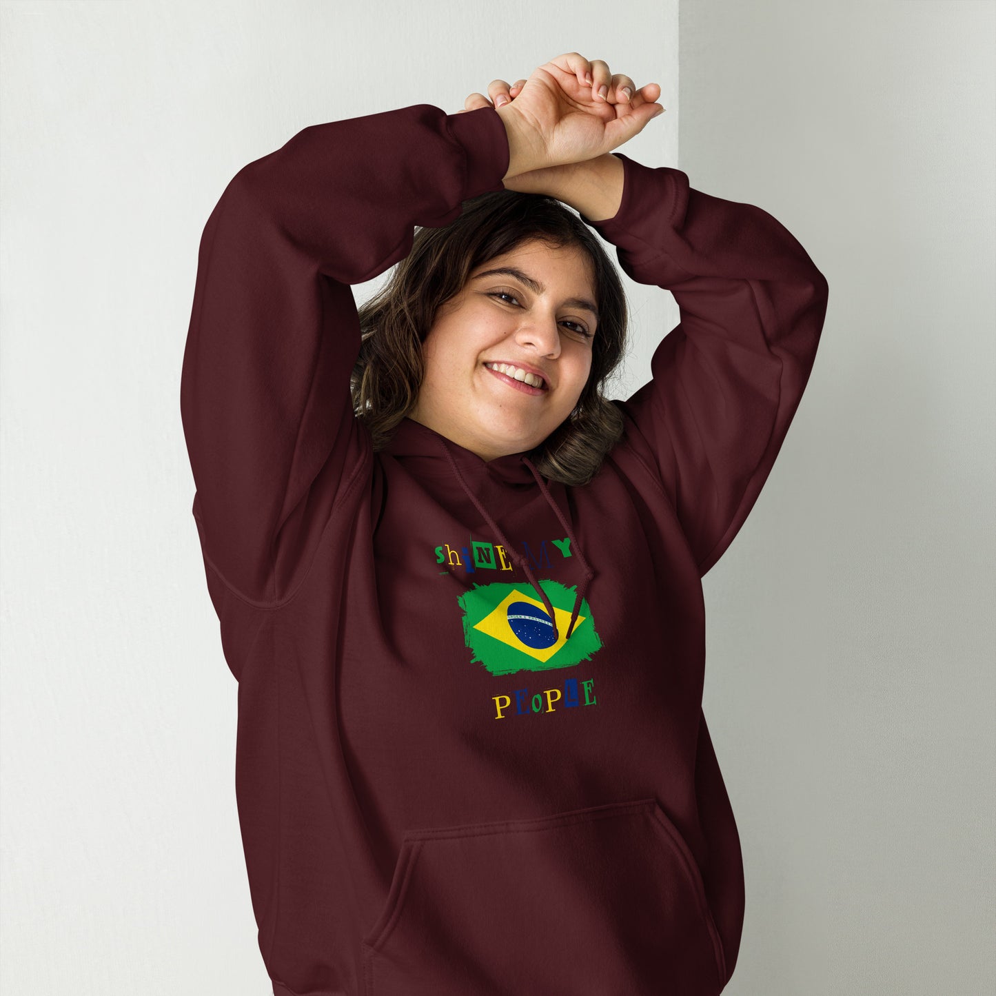 Shine My People Brasil I, Unisex Hoodie