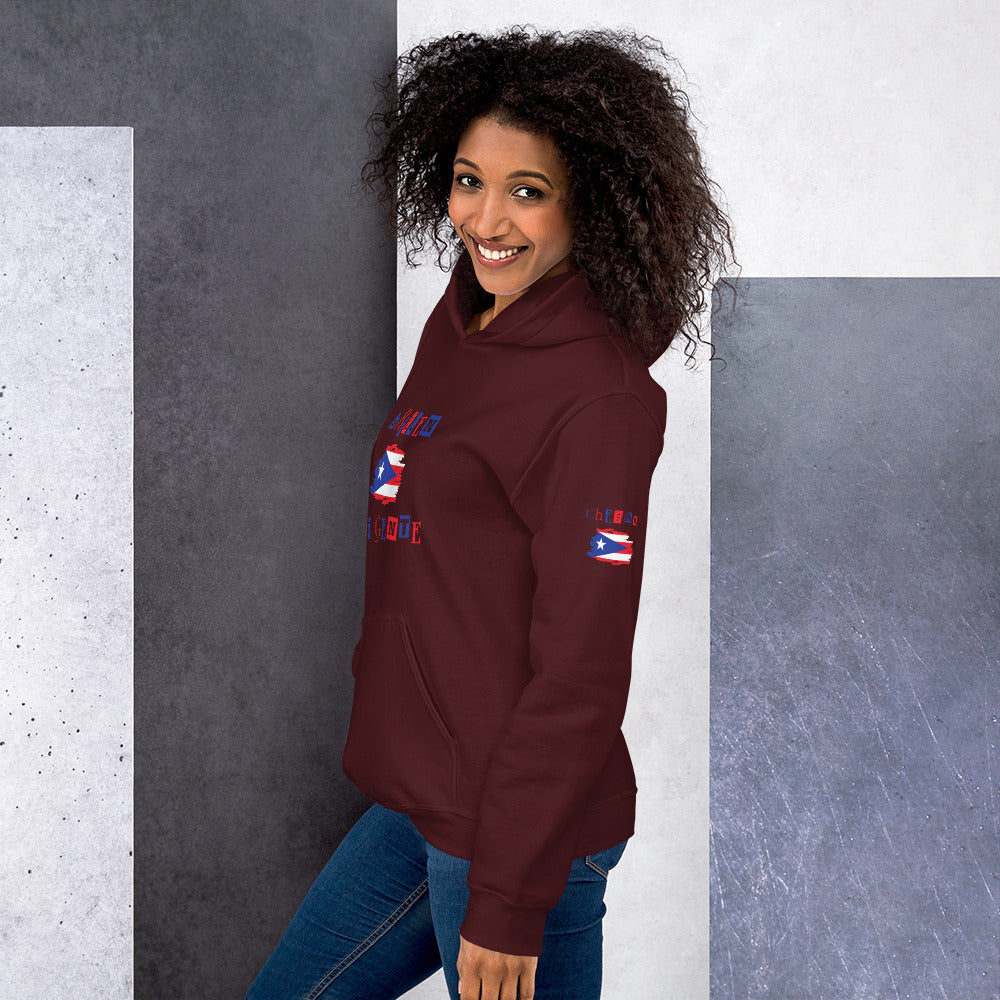 Brillen Mi Gente Puerto Rico I, Unisex Hoodie