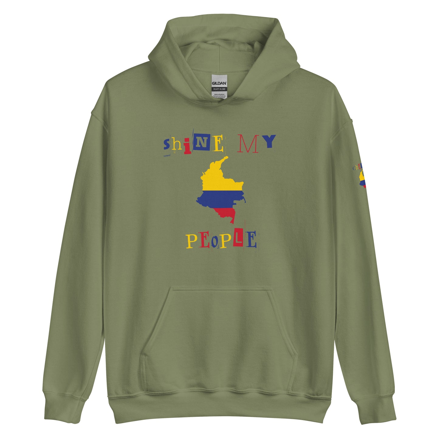 Shine My People Colombia I, Unisex Hoodie
