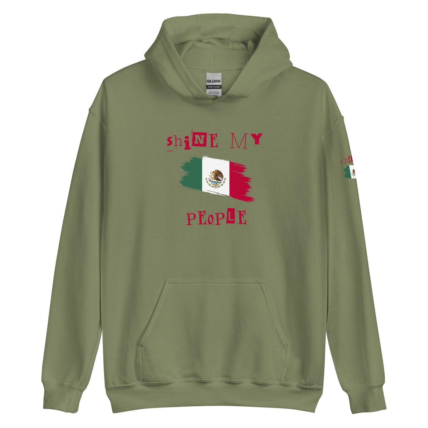 Shine My People Mexico II, Unisex Hoodie