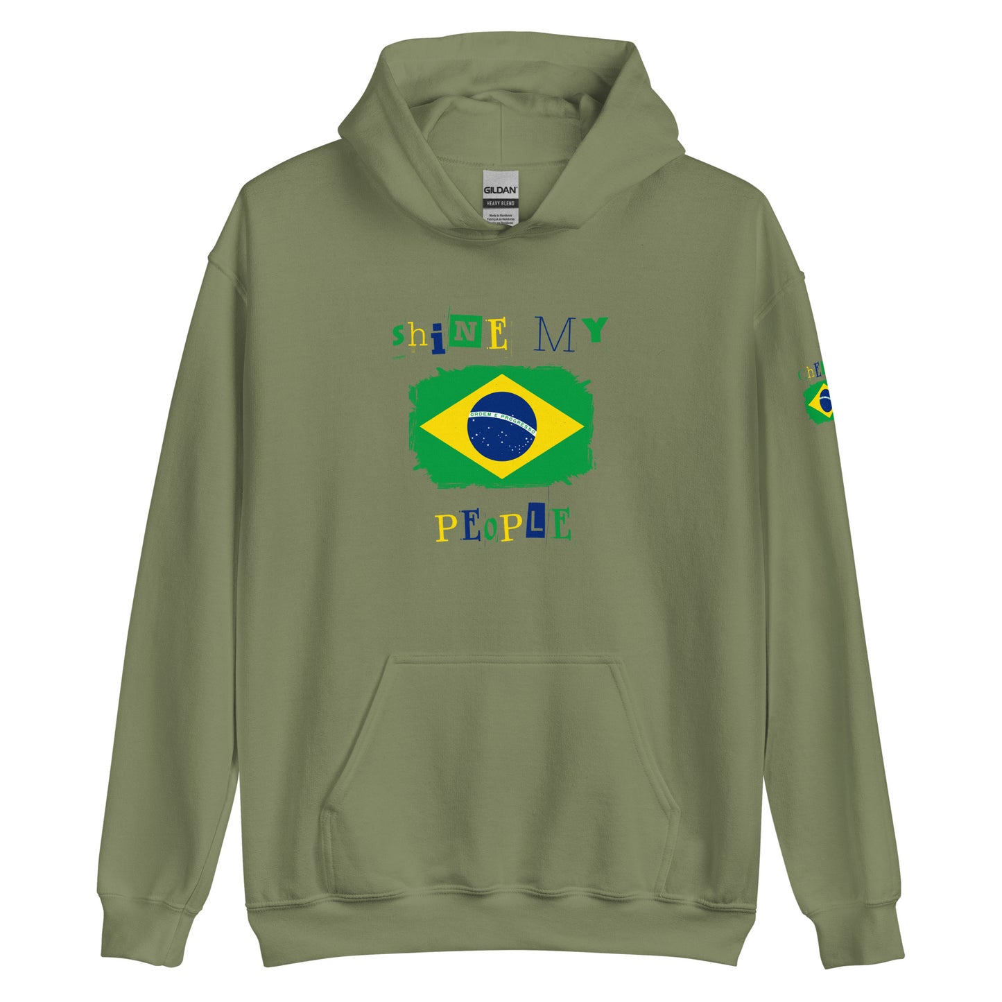 Shine My People Brasil I, Unisex Hoodie