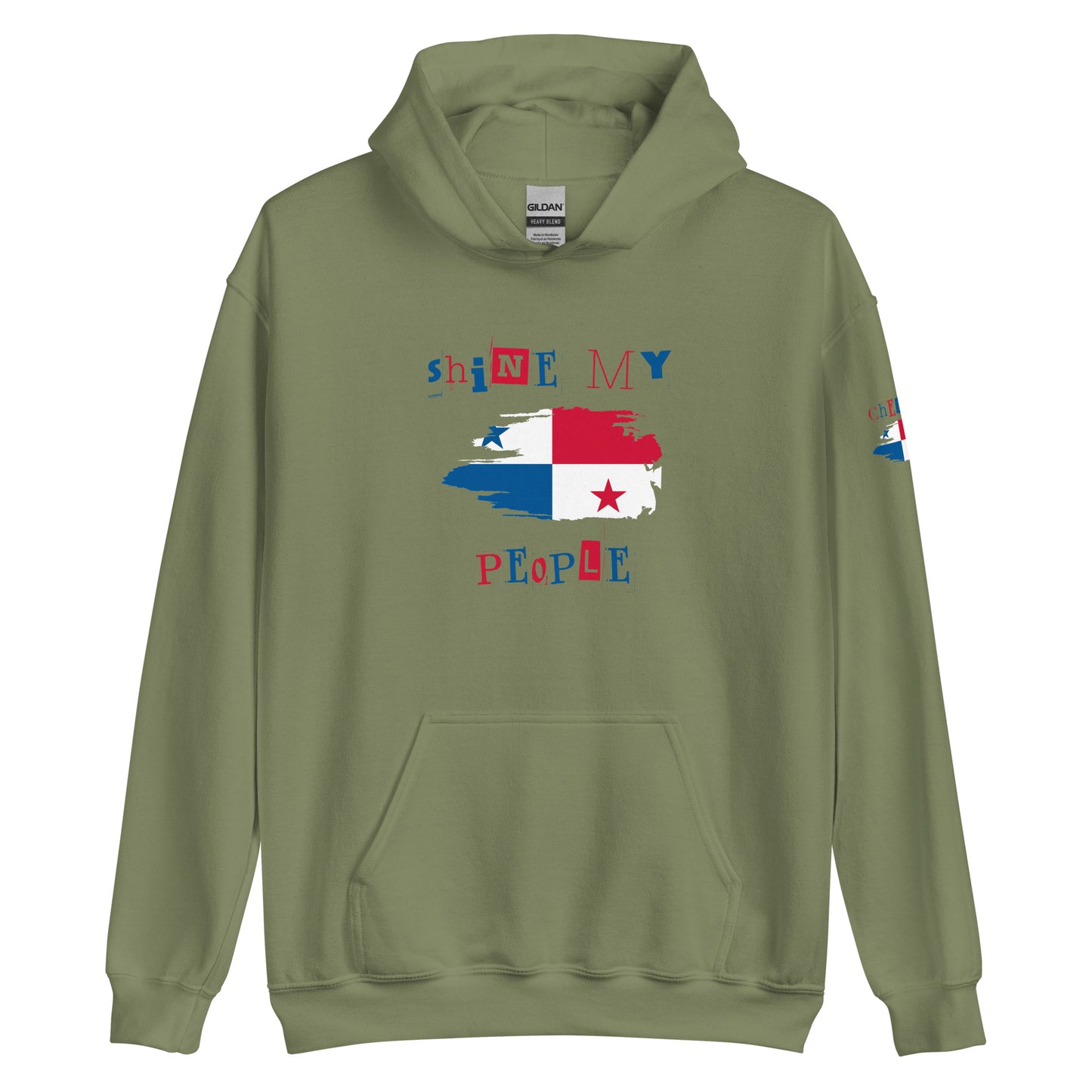 Shine My People Panama I, Unisex Hoodie