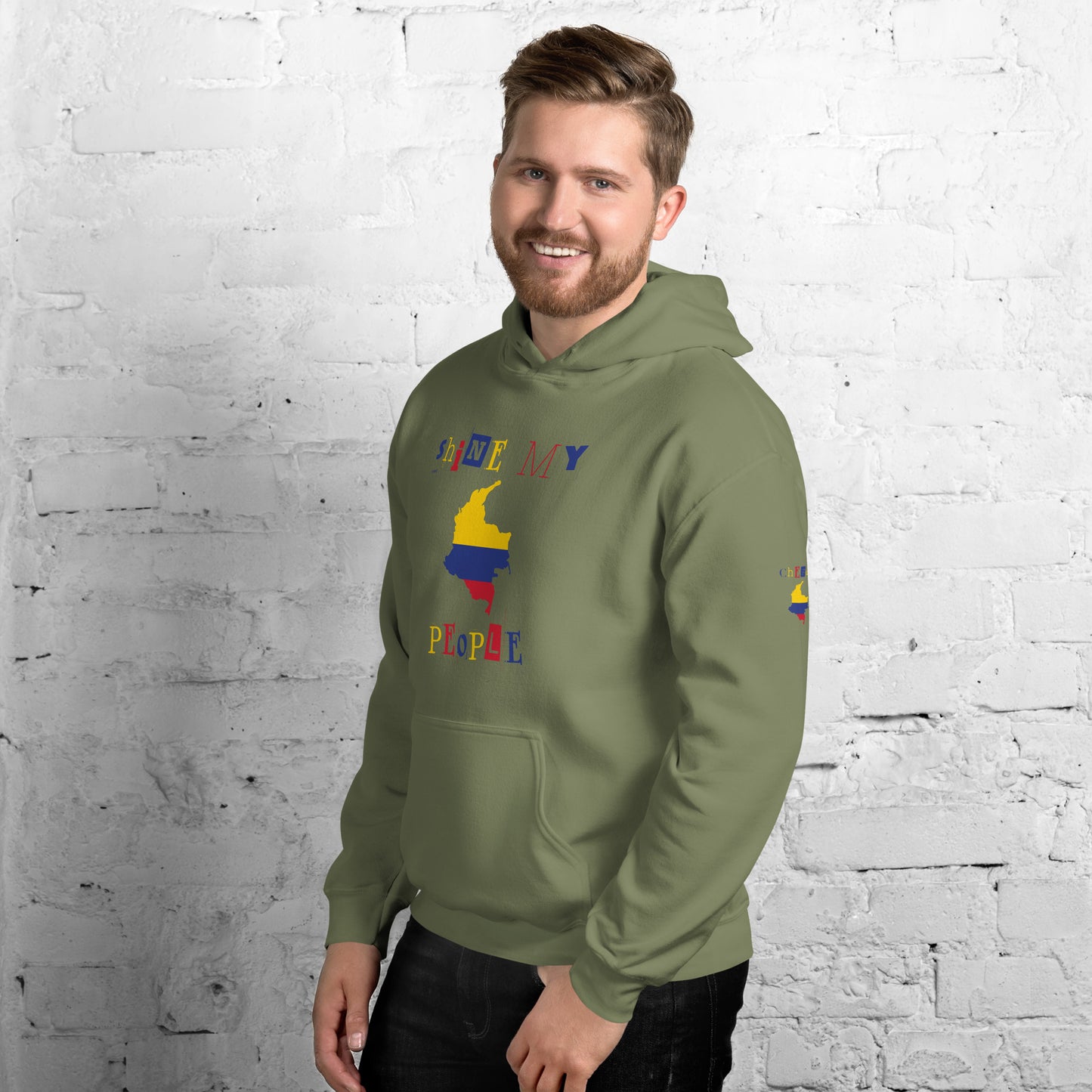 Shine My People Colombia I, Unisex Hoodie
