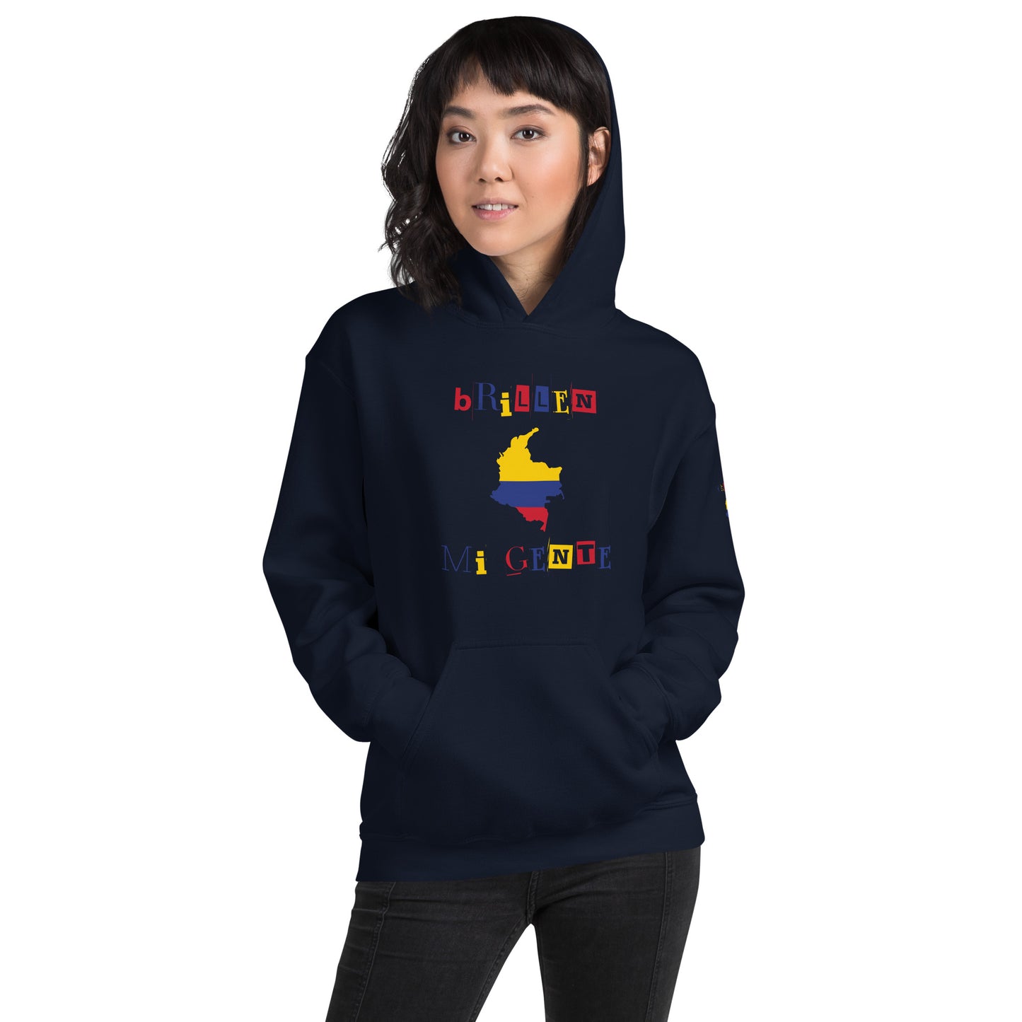 Brillen Mi Gente Colombia I, Unisex Hoodie