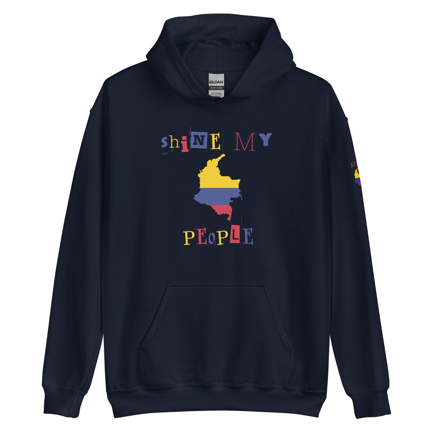 Shine My People Colombia I, Unisex Hoodie