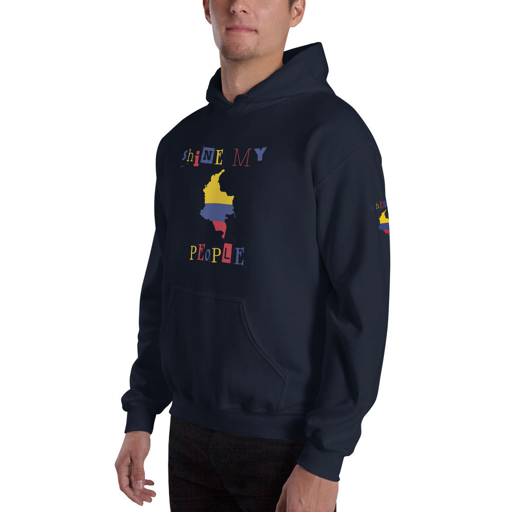 Shine My People Colombia I, Unisex Hoodie
