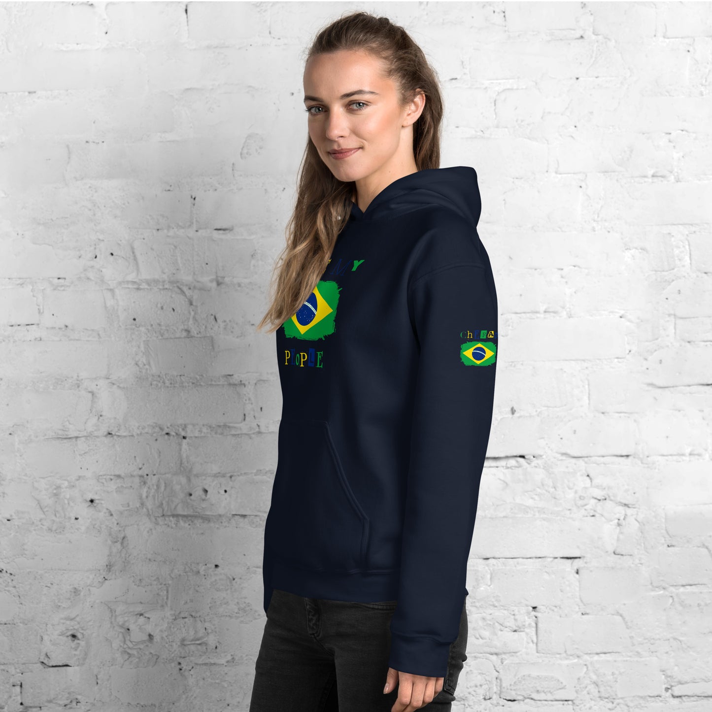 Shine My People Brasil I, Unisex Hoodie