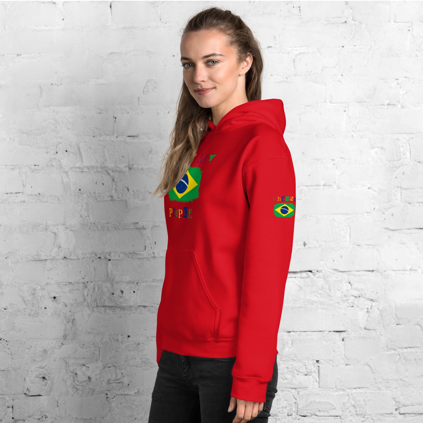 Shine My People Brasil I, Unisex Hoodie