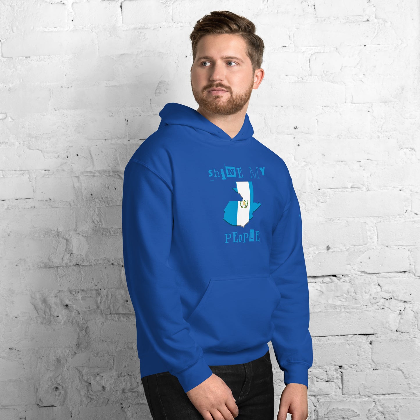Shine My People Guatemala I, Unisex Hoodie