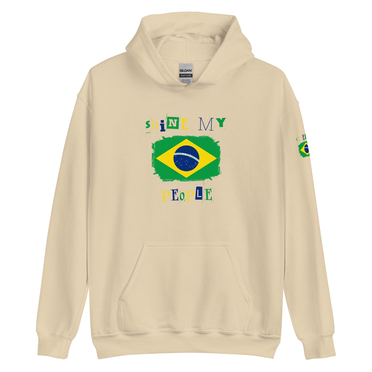 Shine My People Brasil I, Unisex Hoodie