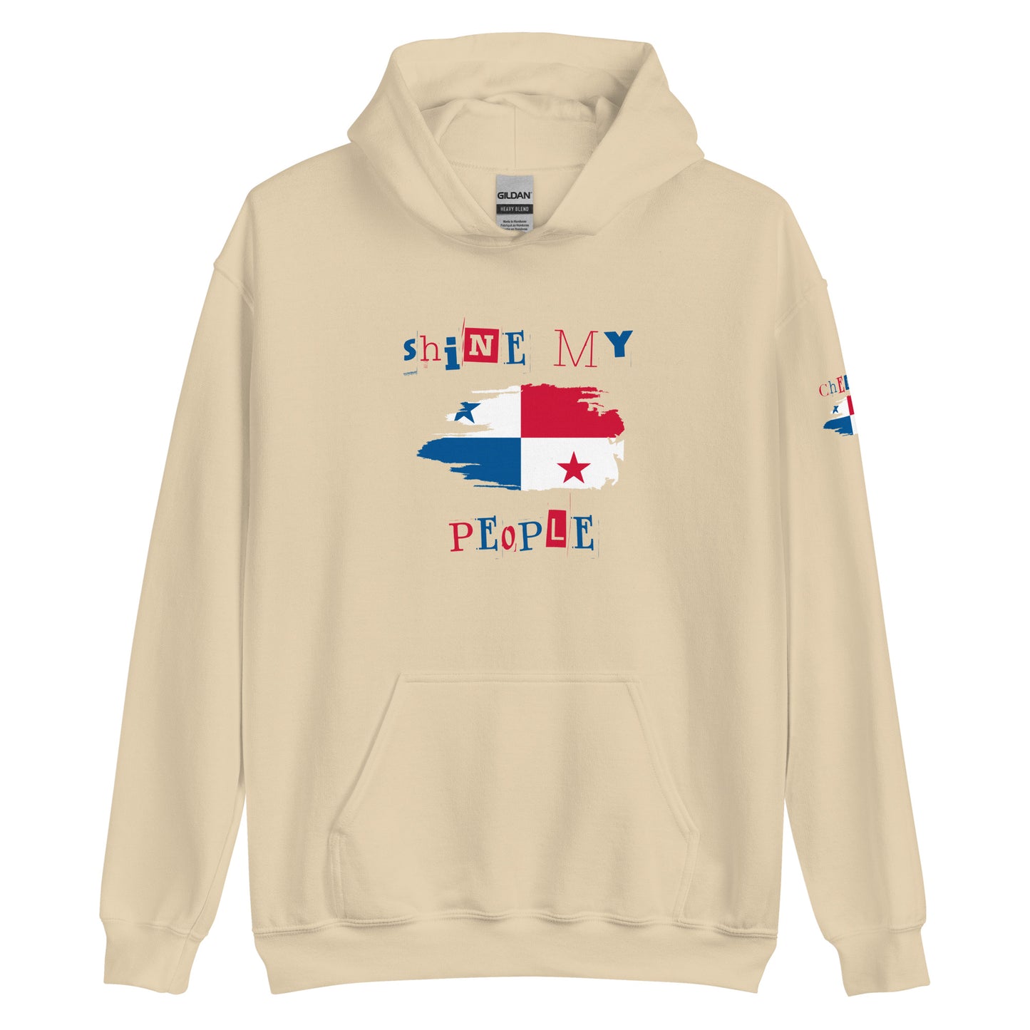 Shine My People Panama I, Unisex Hoodie