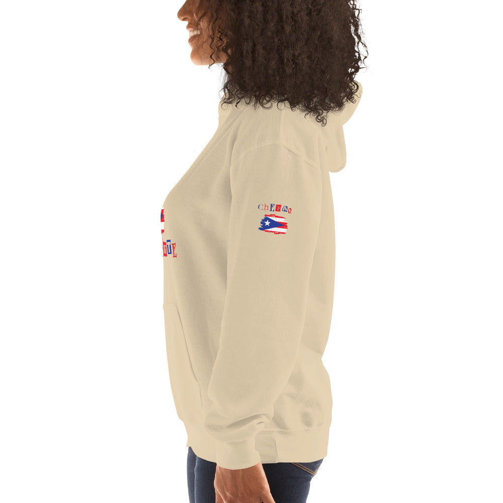 Brillen Mi Gente Puerto Rico I, Unisex Hoodie