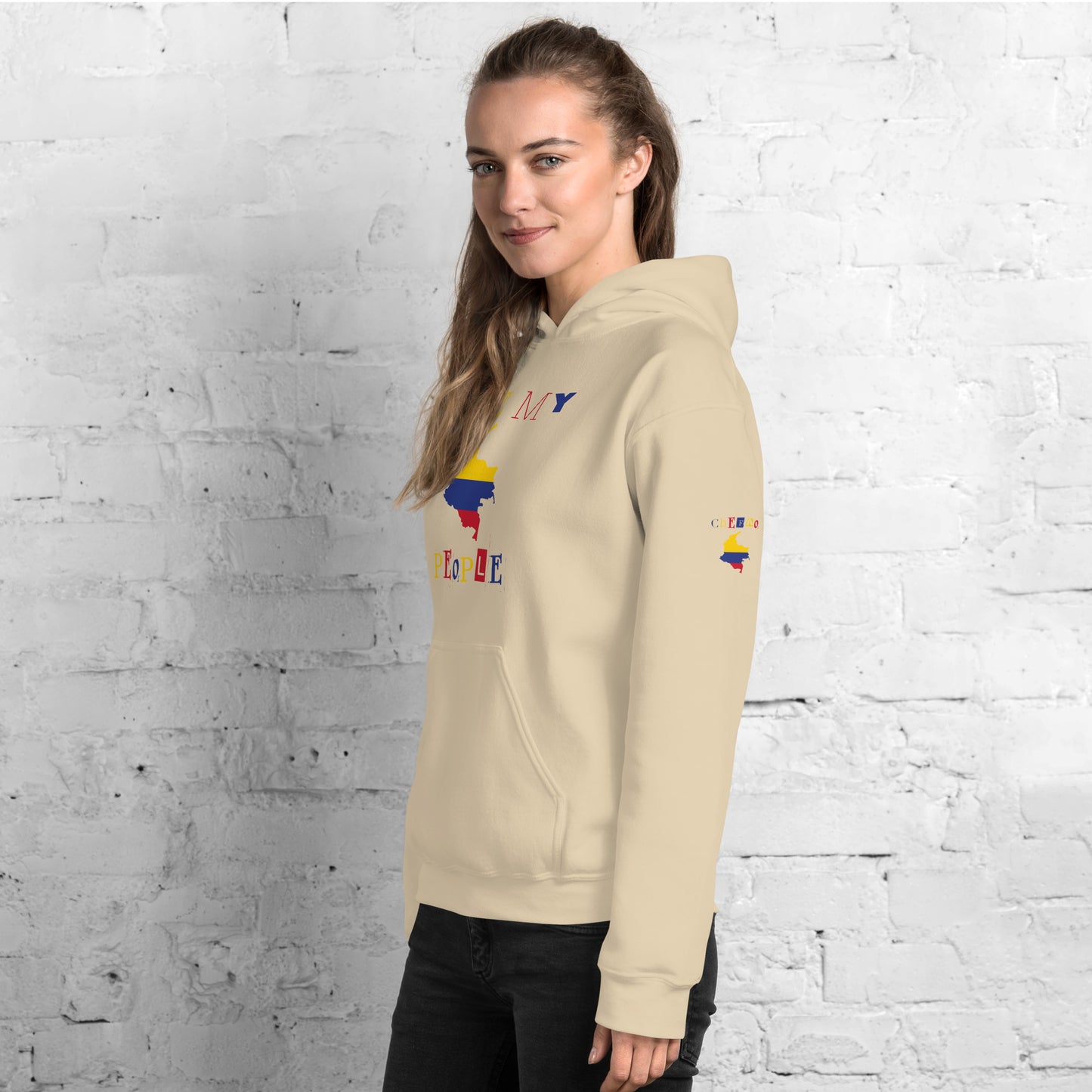 Shine My People Colombia I, Unisex Hoodie