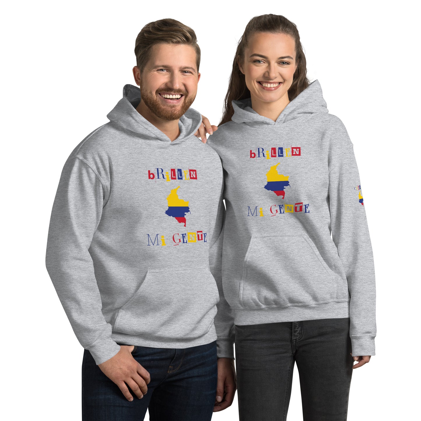 Brillen Mi Gente Colombia I, Unisex Hoodie