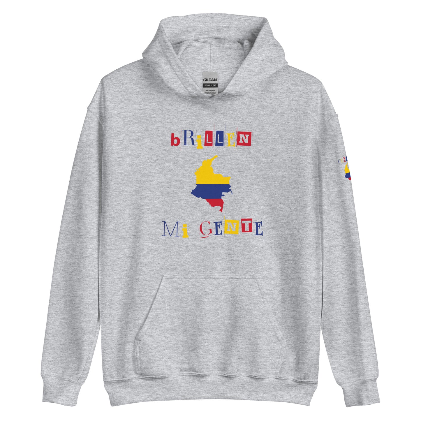 Brillen Mi Gente Colombia I, Unisex Hoodie