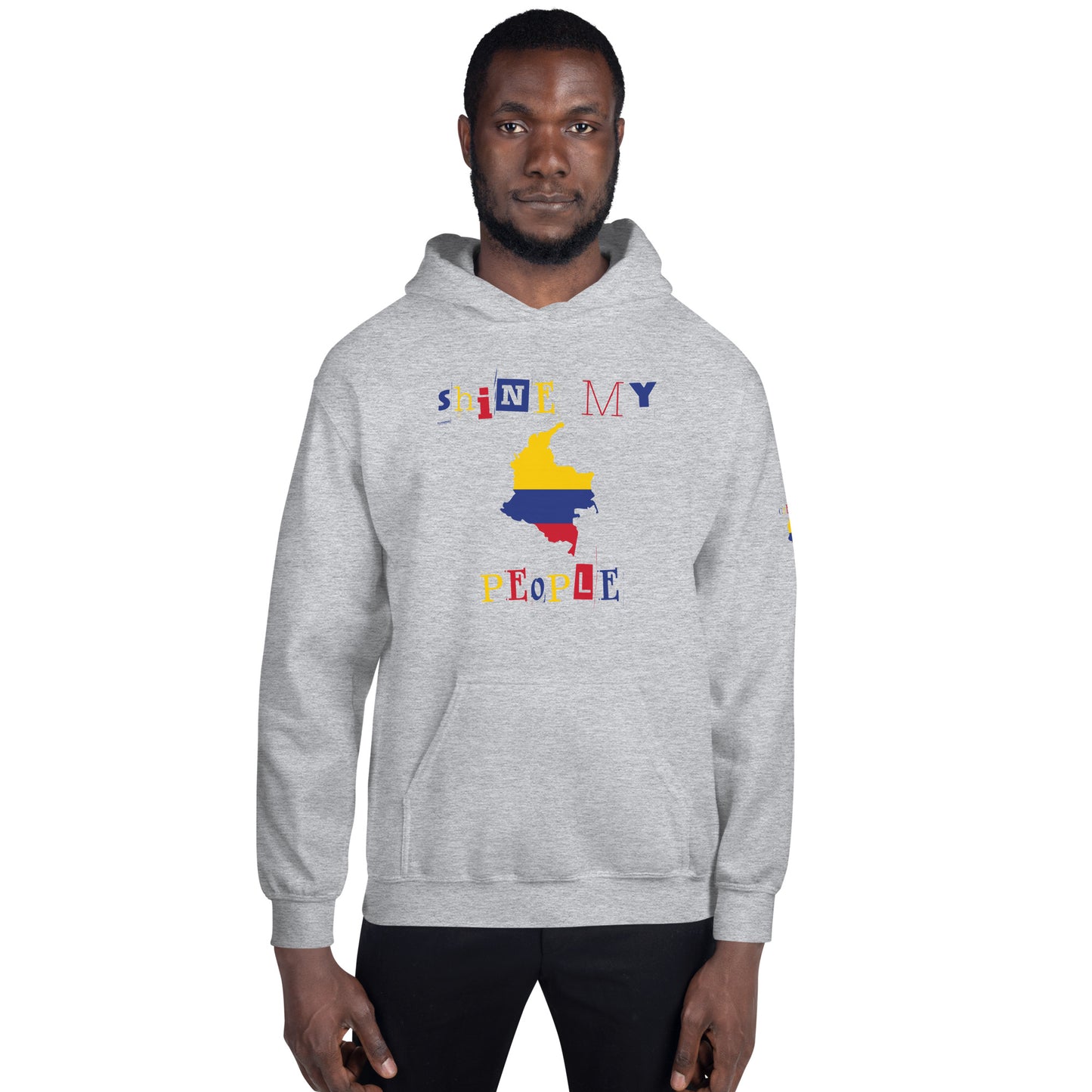 Shine My People Colombia I, Unisex Hoodie